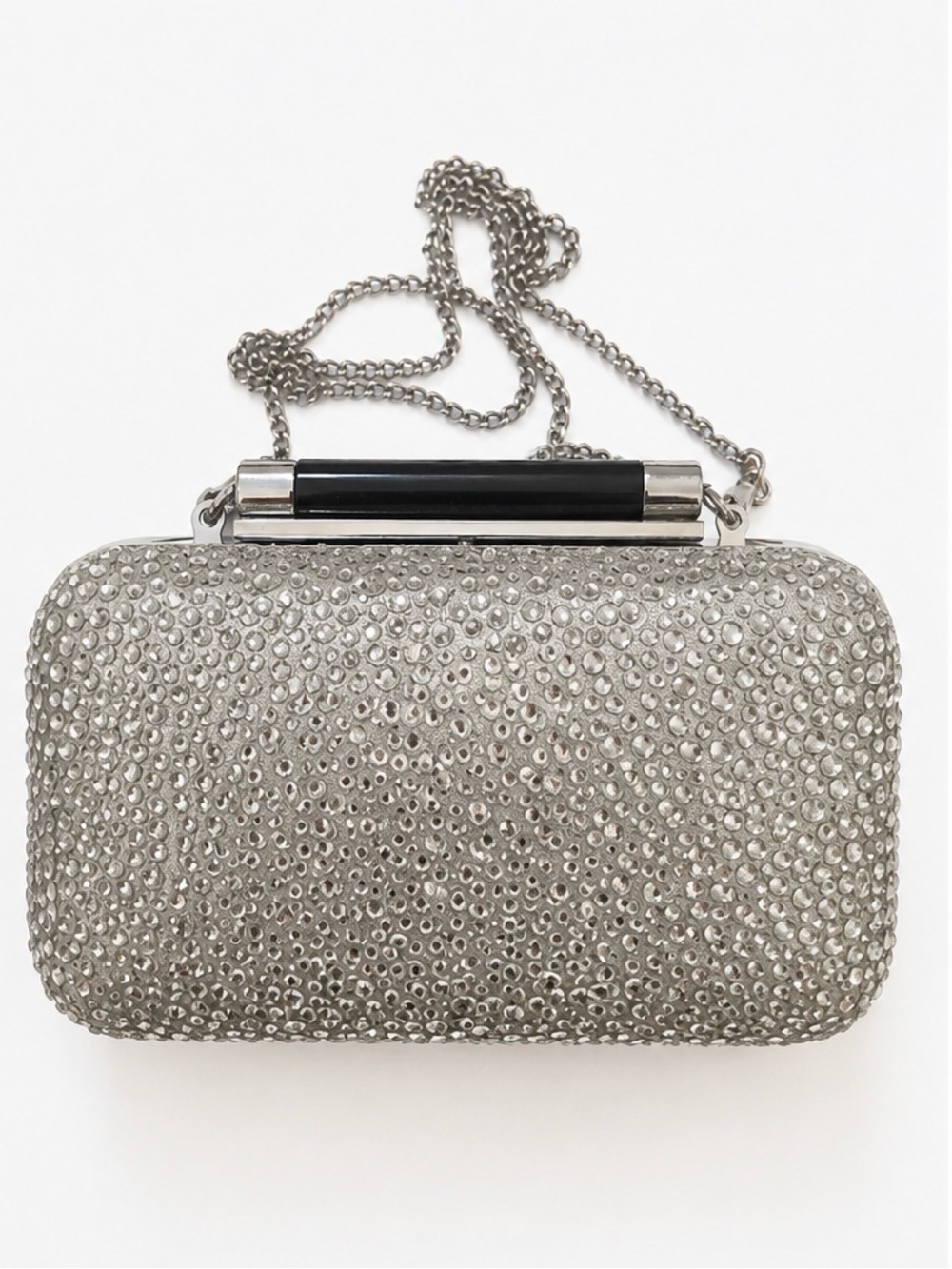 DVF Evening Bag- Rhinestone & Leather Clutch $295
Convertible Chain Bag NWOT - Picture 3 of 8
